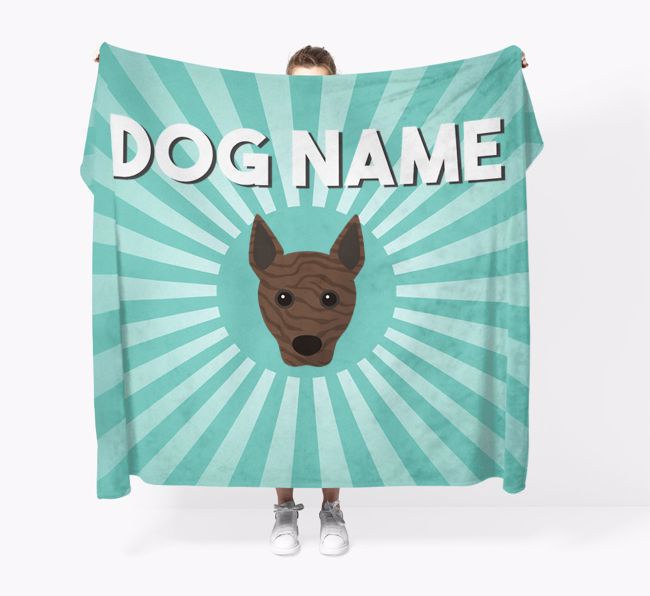 Sun Rays: Personalised {breedFullName} Throw Blanket